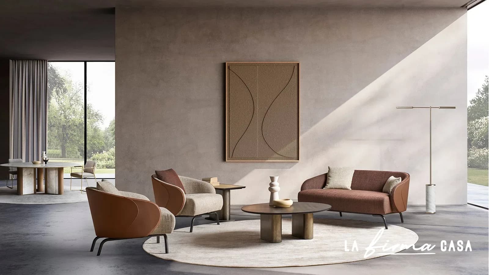 Living room e by Adorea Design in Canada