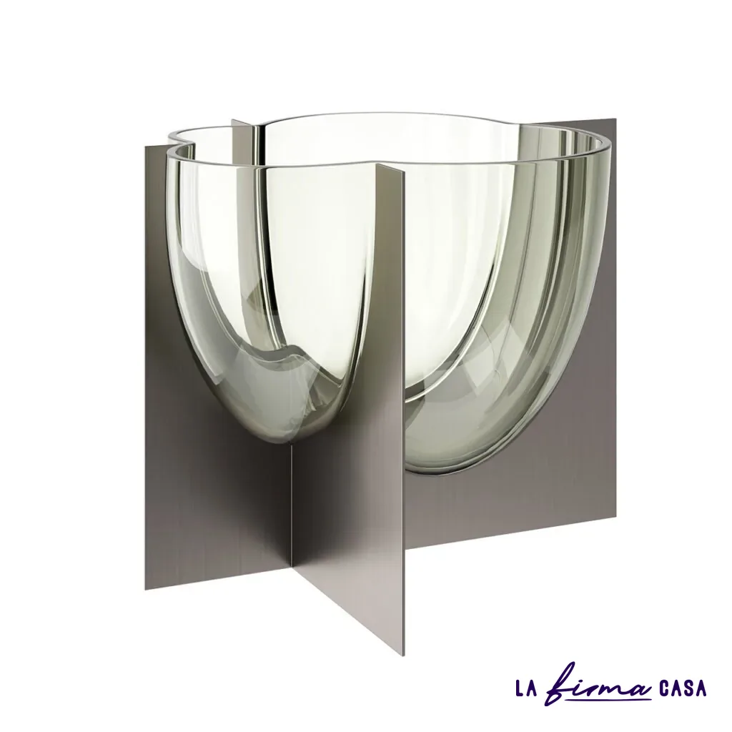 Bouble murano glass vase by Adriani & Rossi in Canada