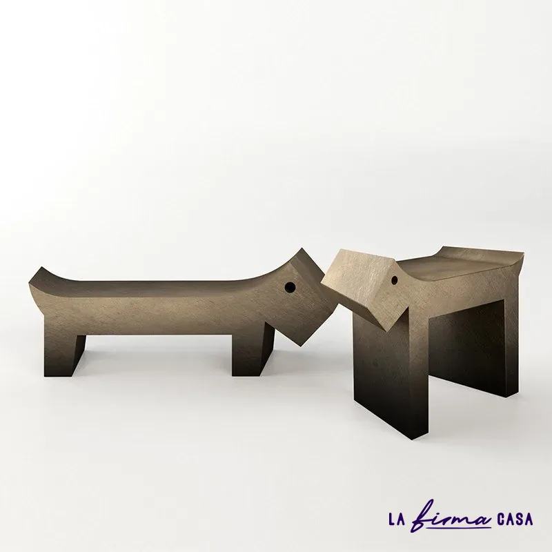 Ceramic tray for finger food dog bassotto by Adriani & Rossi in Canada