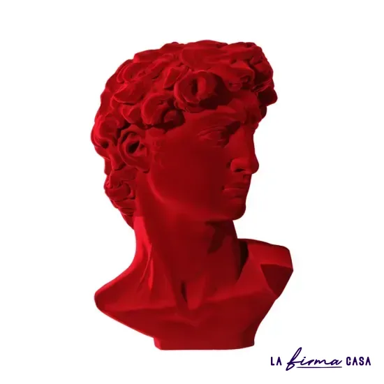 David velvet ceramic sculpture by Adriani & Rossi in Canada