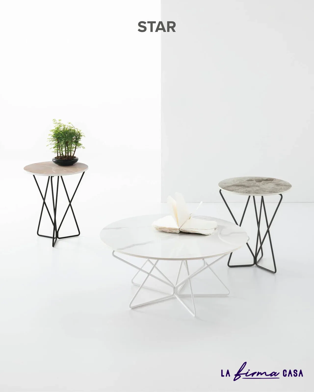 Star nesting side tables by Target Point in Canada