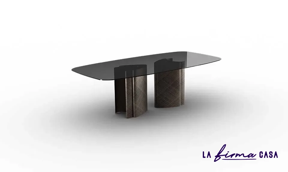 Table diego glass piastre 002 by Zamagna in Canada