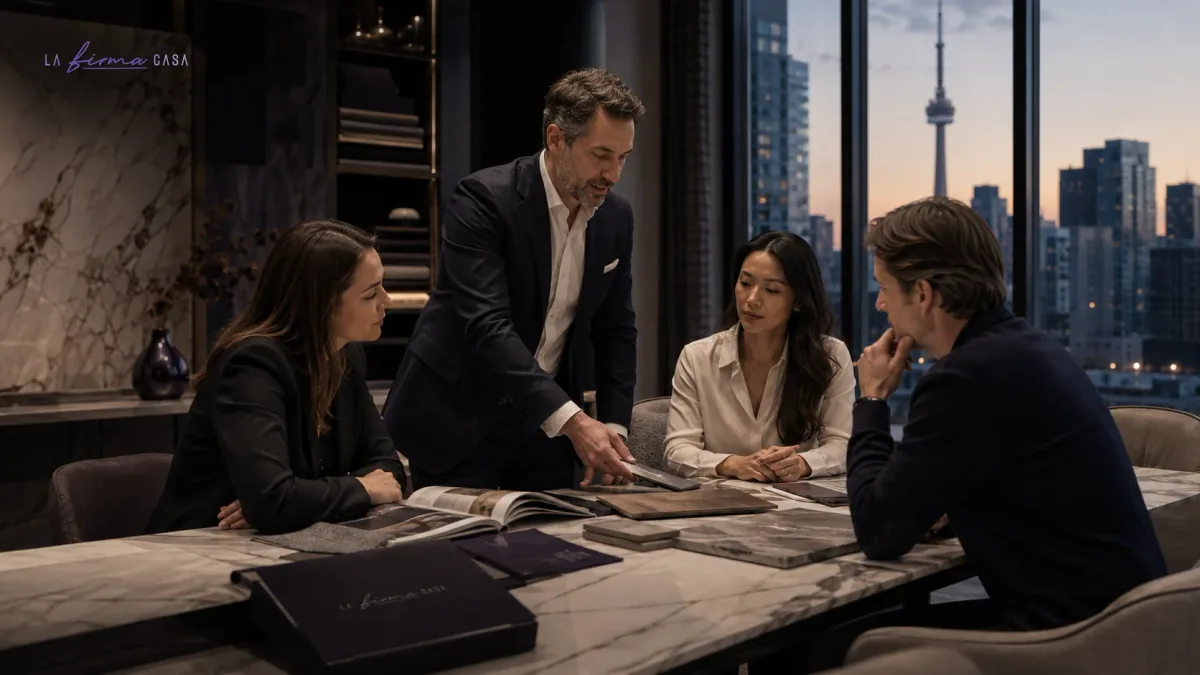 italian furniture design consultation toronto
